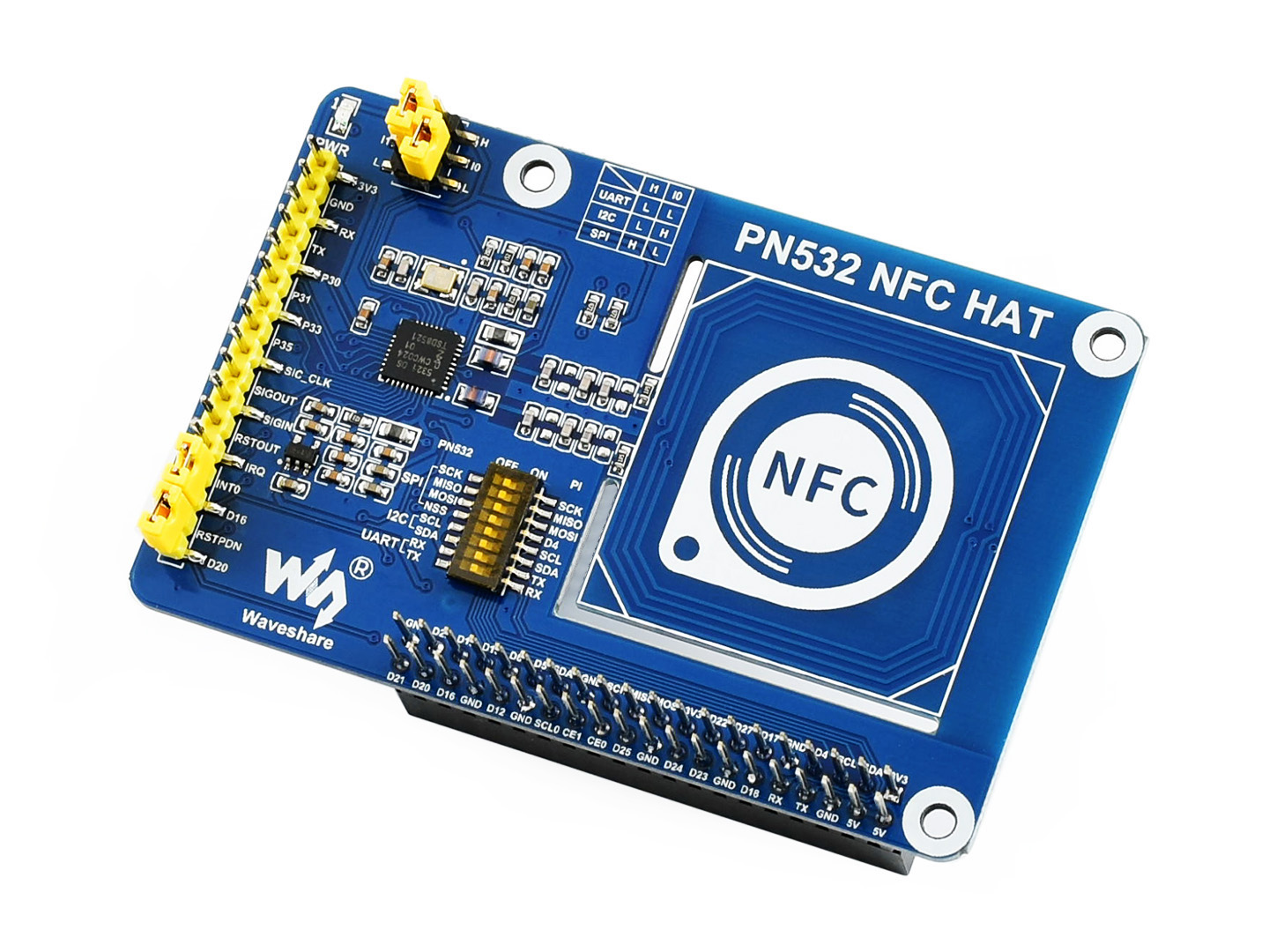 Raspberry Pi 3D Print - Sombrero NFC PN532, para Raspberry Pi,