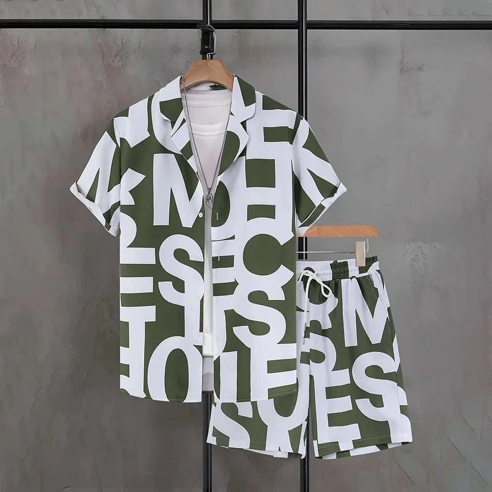 3D Printing Kpop - Conjunto de Camisa y Pantalones Cortos