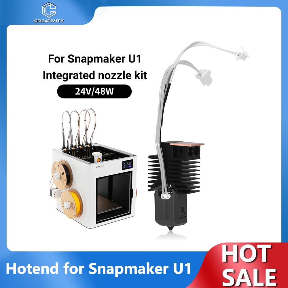 3D Printing Output - Snapmaker U1 0.2/0.4/0.6/0.8mm Hotend, Kit de