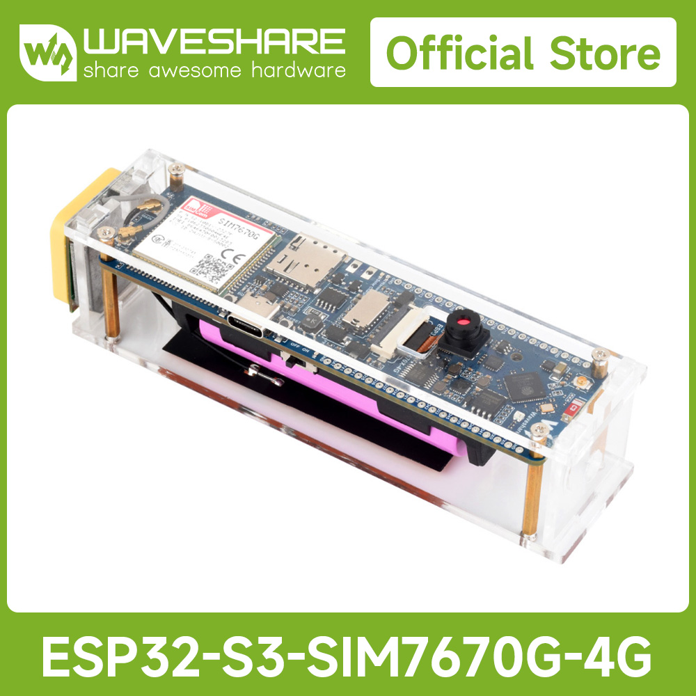 Raspberry Pi 3D Print - Placa de desarrollo Waveshare ESP32-S3 SIM7670G