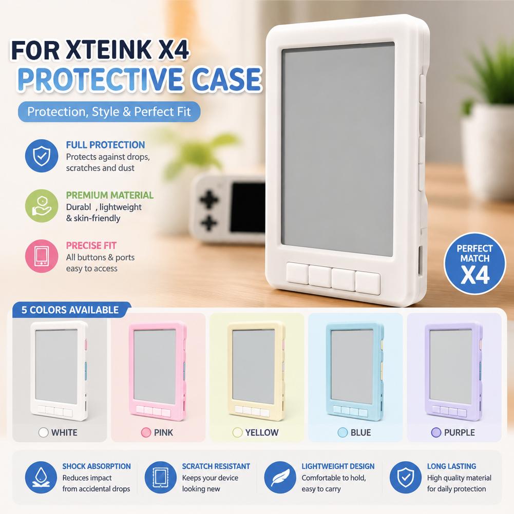 3D Printing Ebook - Funda protectora para libros electrónicos XTEINK