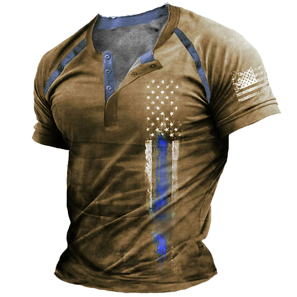 3D Printing Kpop - Camiseta Divertida con Estampado de Bandera