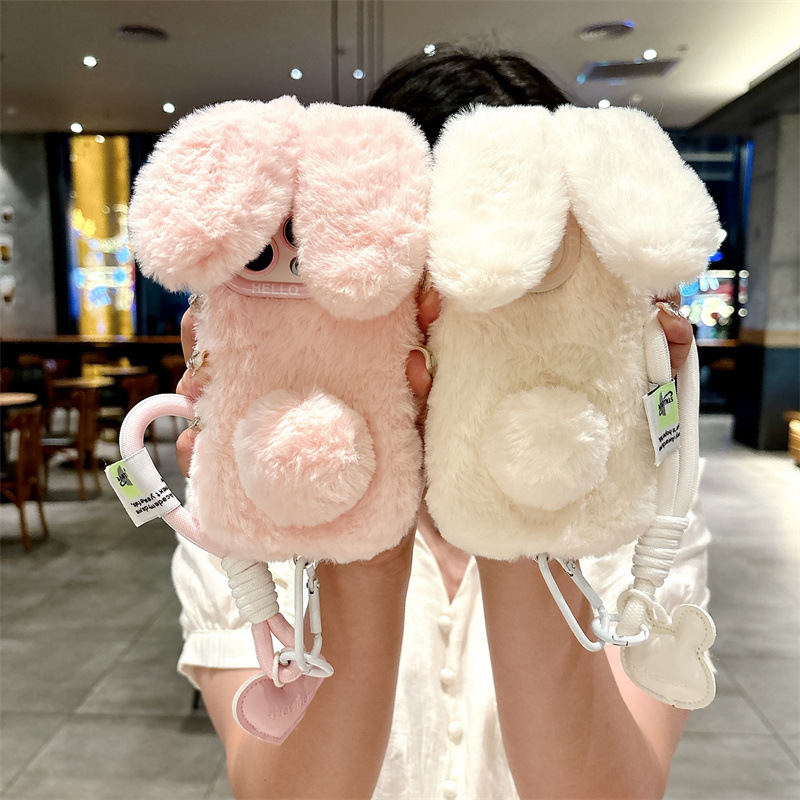 3D Printing Rabbit - Funda de teléfono de conejito de