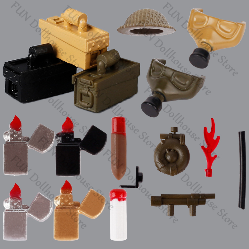 3D Printing Lego Bricks - Figuras de soldados militares británicos de