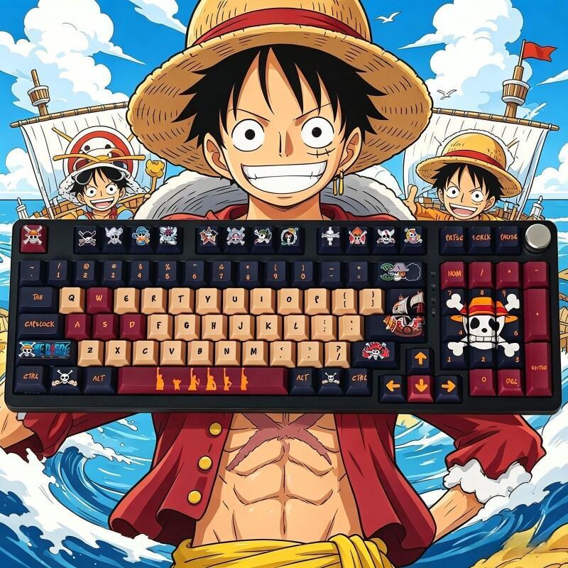 3D Printing Keyboard - Juego de Teclas BANDAI One Piece