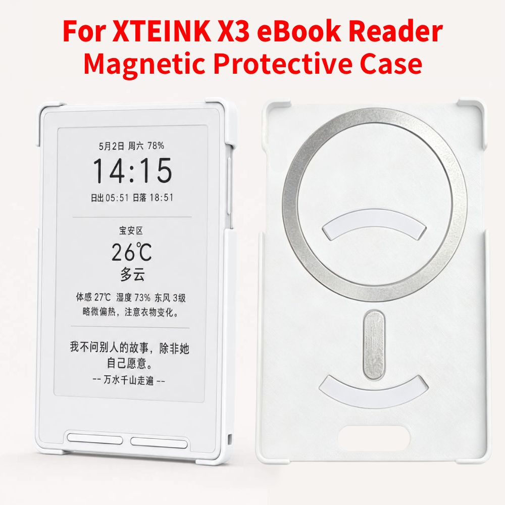 3D Printing Ebook - Funda protectora con anillo magnético para
