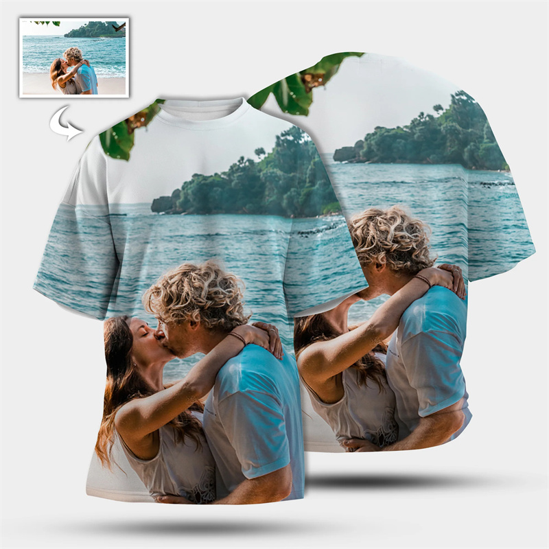 3D Printing Foto - Camiseta con estampado 3d personalizado, camisetas