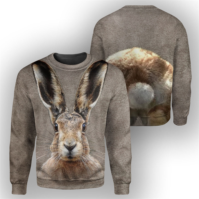 Sudadera con estampado 3D de c - 3D Printing Rabbit reseña y precio