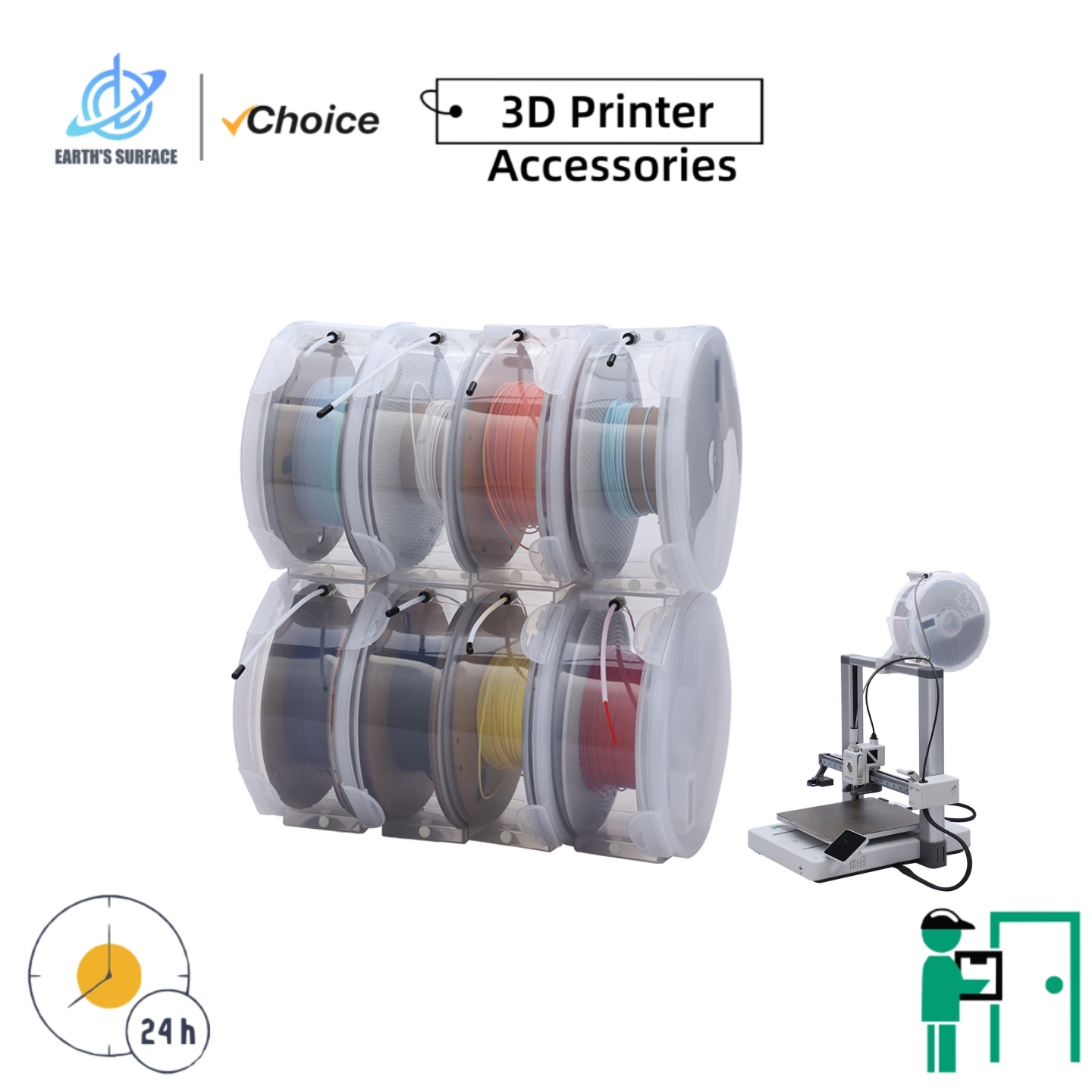 EARTH'S SURFACE Caja Seca a Pr - 3D Printing Housing reseña y precio