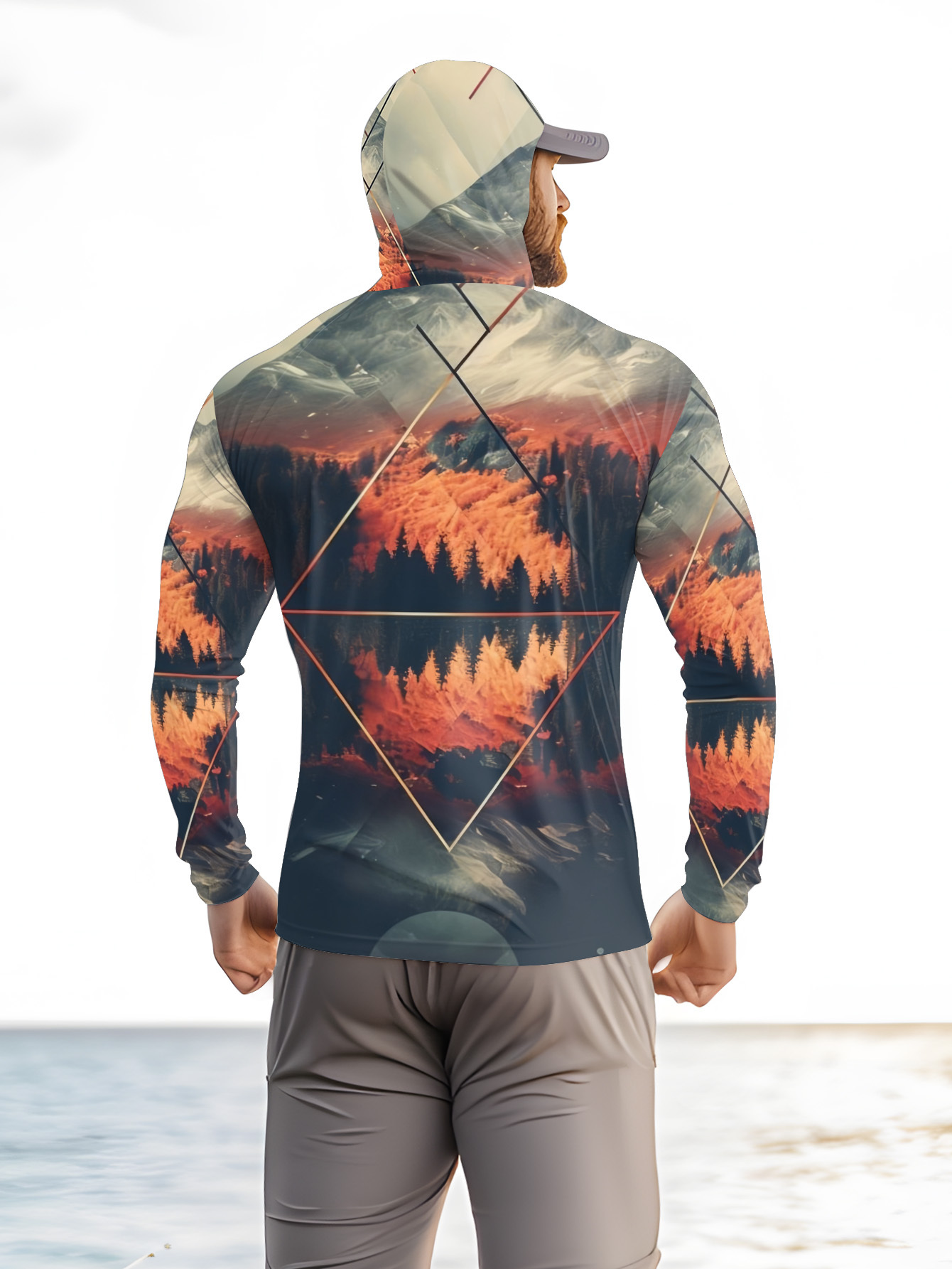 Sudadera de Pesca para Hombre  - 3D Printing Kpop reseña y precio