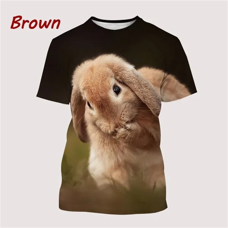 Camisetas con estampado de dib - 3D Printing Rabbit reseña y precio