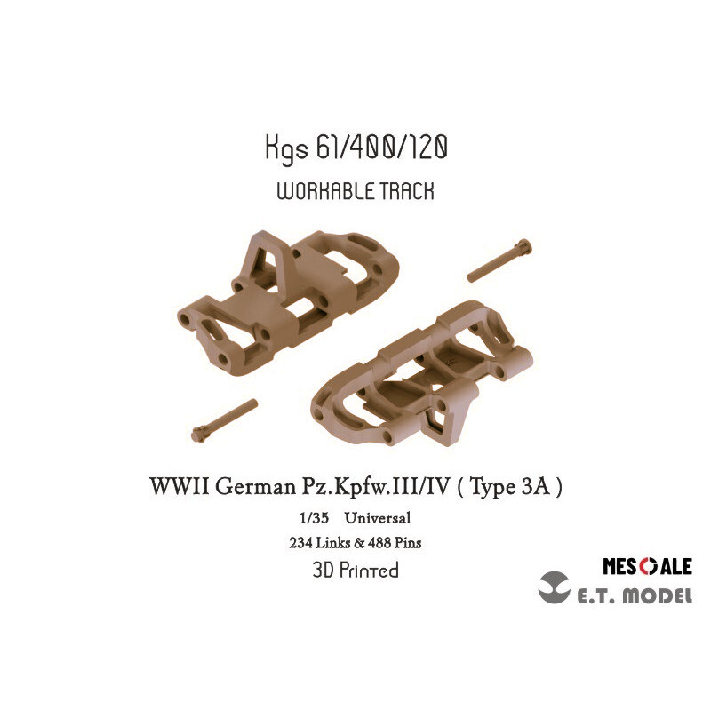 ET 1/35 P35-020 Pz.Kpfw.III/IV - 3D Printing Nyc reseña y precio