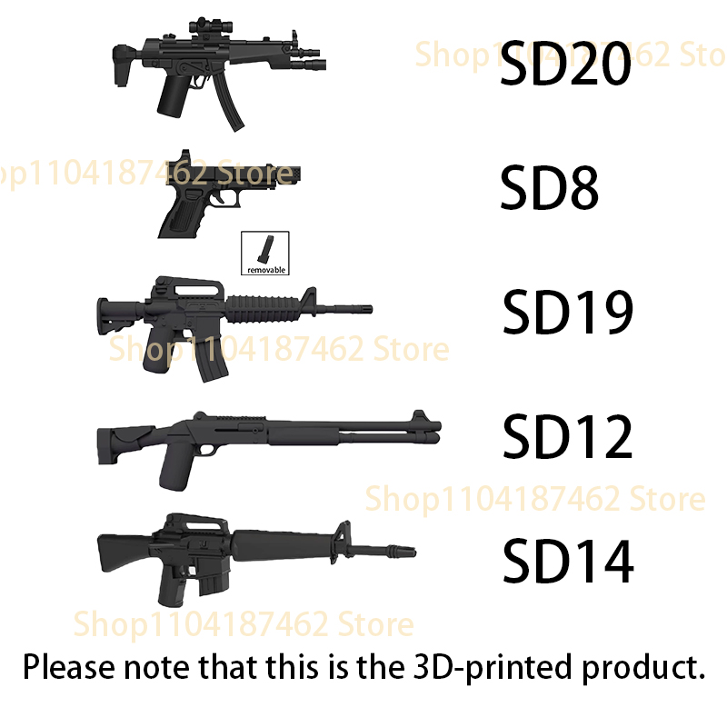 Figuras de Soldados Militares, - 3D Printing Lego Bricks reseña y precio