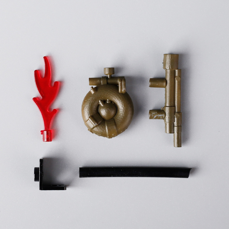 MOC WW2-Kit de bloques de cons - 3D Printing Lego Bricks reseña y precio