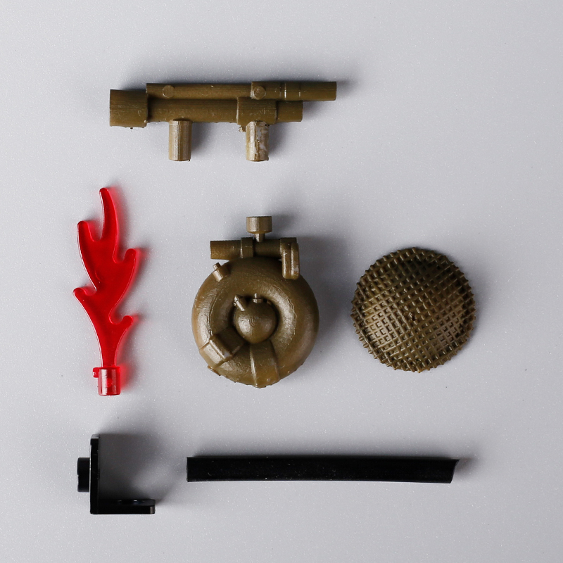 MOC WW2-Kit de bloques de cons - 3D Printing Lego Bricks reseña y precio