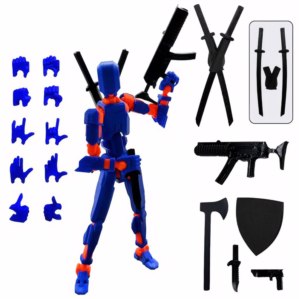 Figuras de acción Titan 13 T13 - 3D Printing Titanium reseña y precio