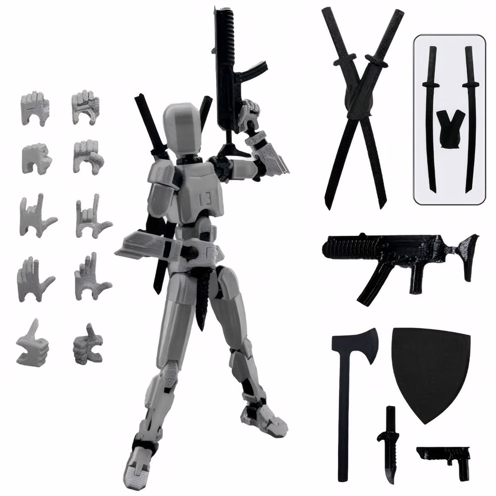 Figuras de acción Titan 13 T13 - 3D Printing Titanium reseña y precio