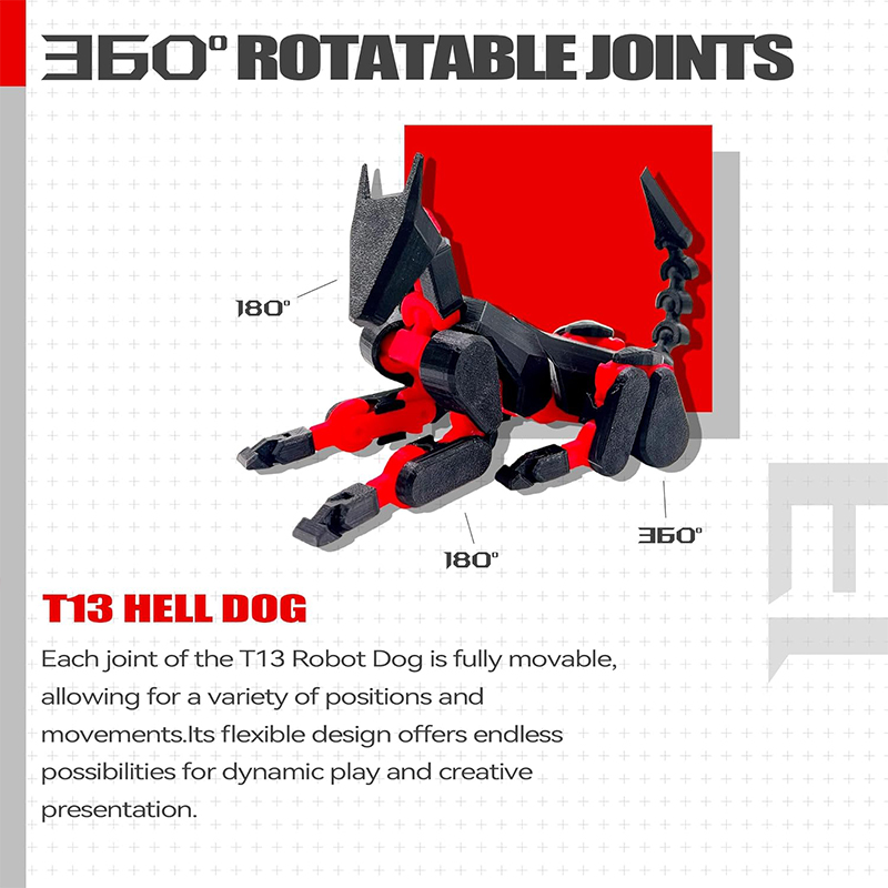 Figura de Acción 3D T13 Ensamb - 3D Printing Titanium reseña y precio