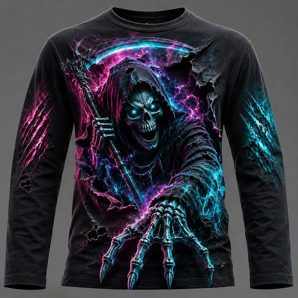 Camiseta de manga larga con es - 3D Printing Kpop reseña y precio