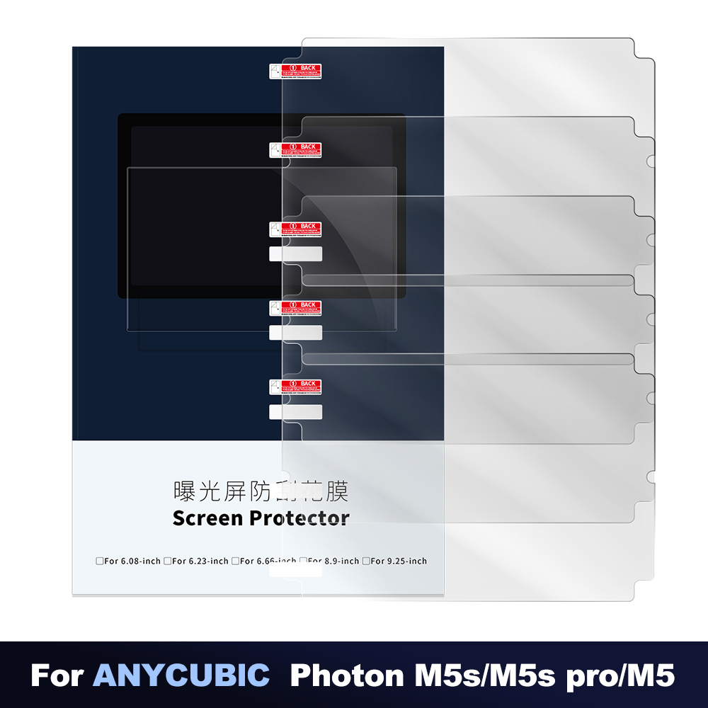 Protector de pantalla de 5 uds - 3D Printing Xyz reseña y precio