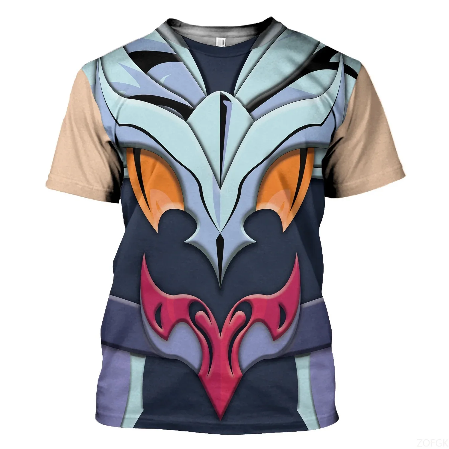 Camiseta de manga corta con es - 3D Printing Kpop reseña y precio