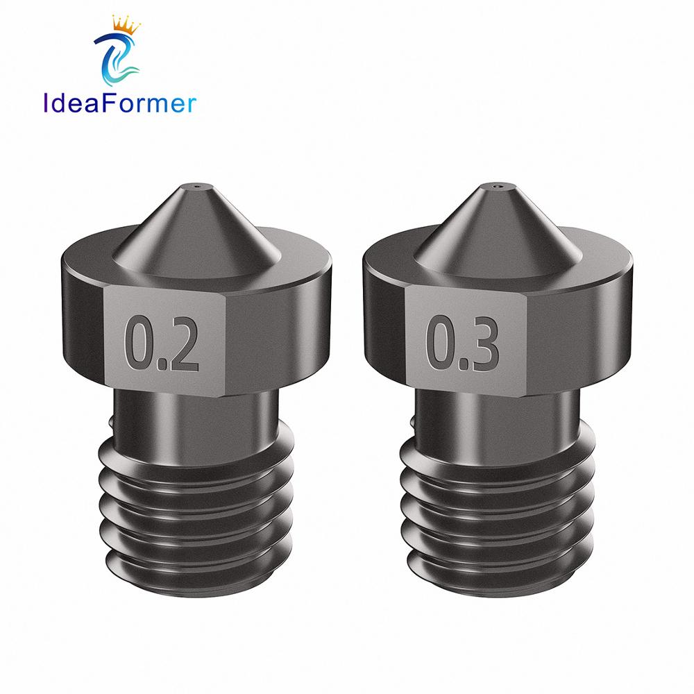 Boquilla V6 de acero endurecid - 3D Printing Titanium reseña y precio