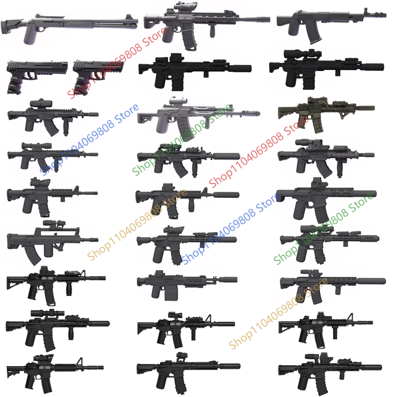 Figuras de soldados militares, - 3D Printing Lego Bricks reseña y precio