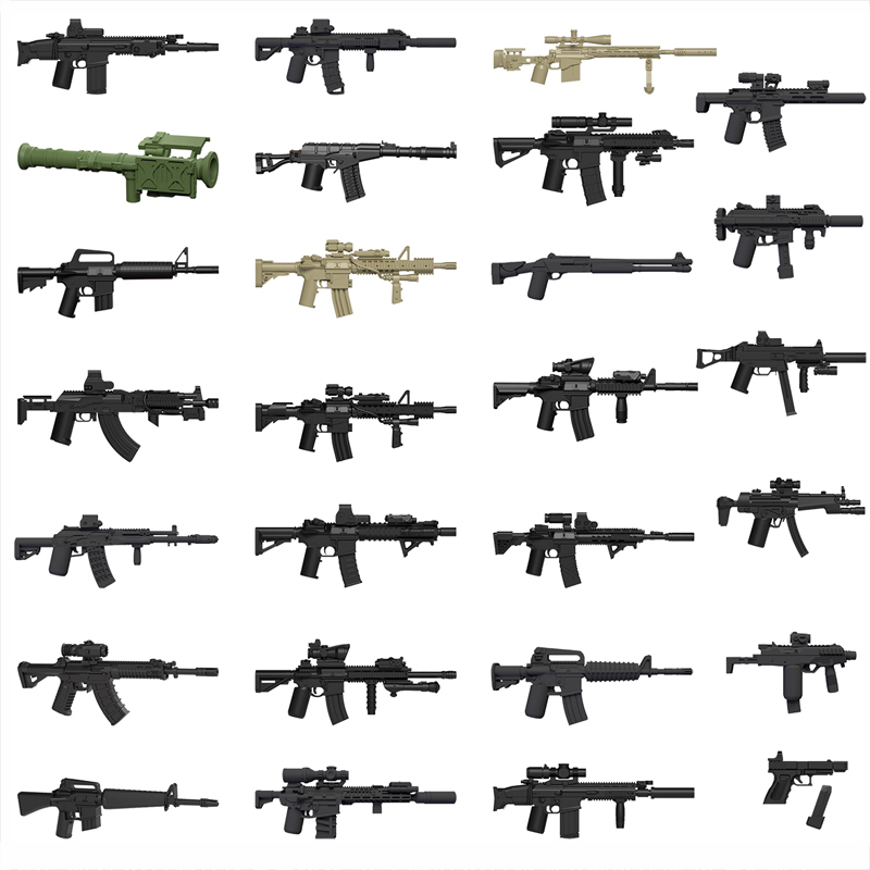 Figuras de soldados militares, - 3D Printing Lego Bricks reseña y precio