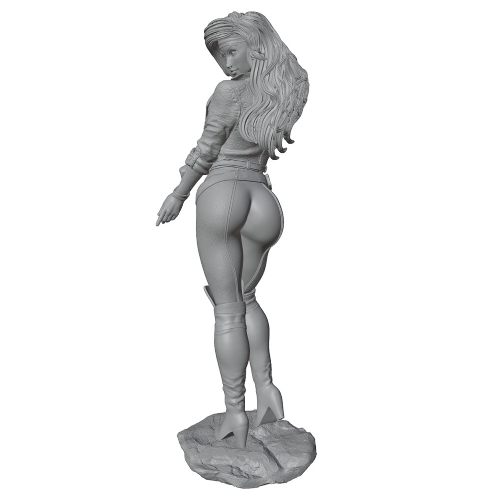 Personaje femenino realista y  - 3D Printing Nyc reseña y precio