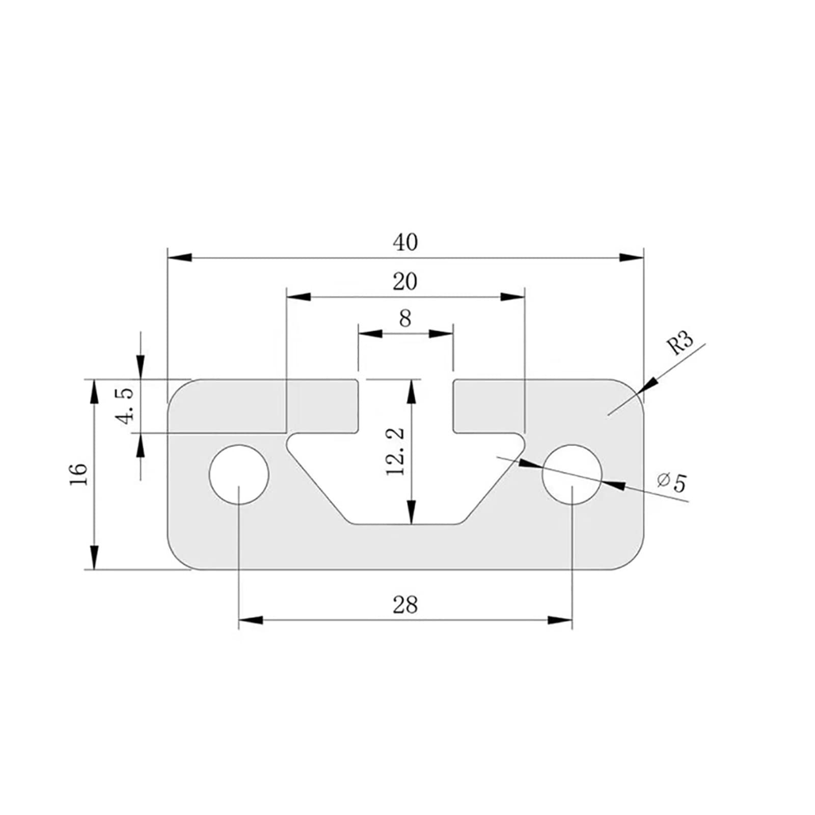 Marco de extrusión de perfil d - V Slot Aluminum Extrusion reseña y precio