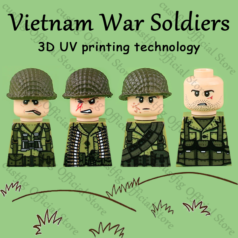 Figuras de soldado de la Segun - 3D Printing Lego Bricks reseña y precio