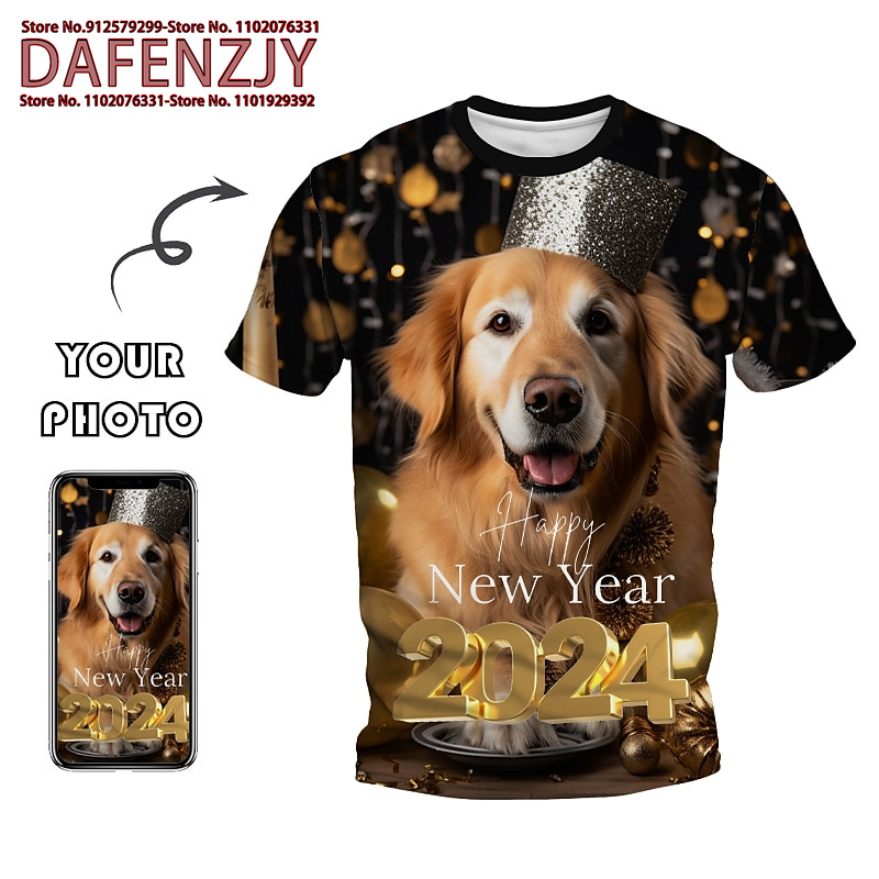 Camiseta con foto de mascota d - 3D Printing Foto reseña y precio