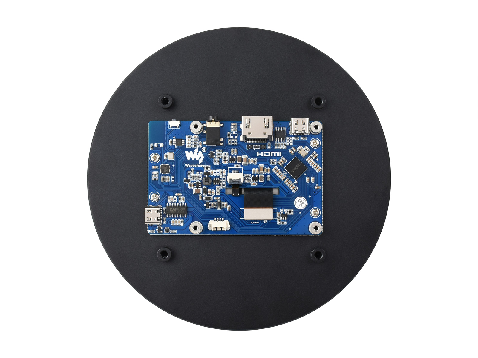 Pantalla táctil redonda HDMI W - Raspberry Pi 3D Print reseña y precio