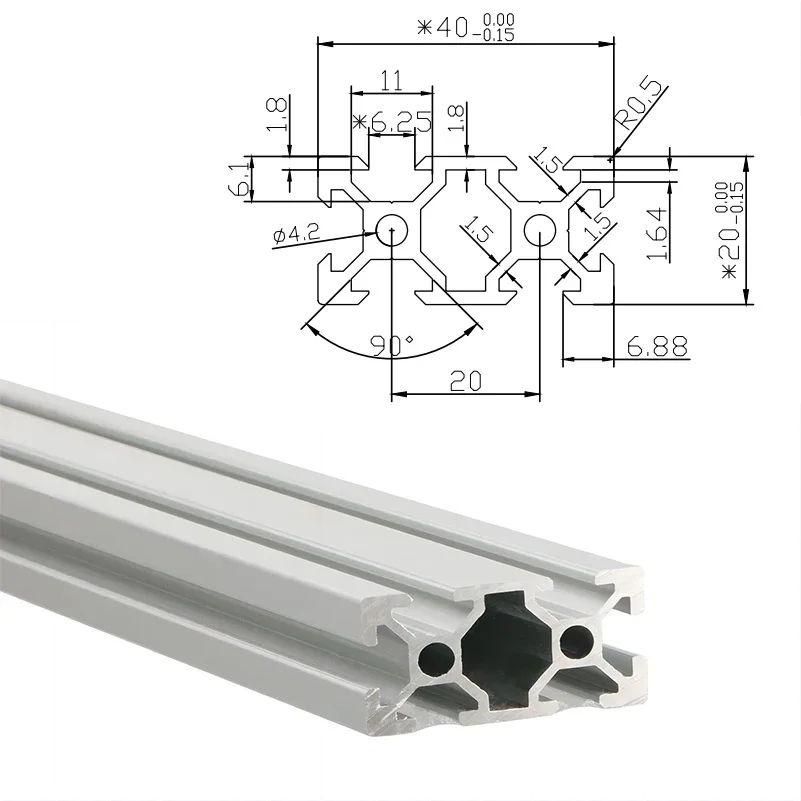Perfiles de extrusión de alumi - V Slot Aluminum Extrusion reseña y precio