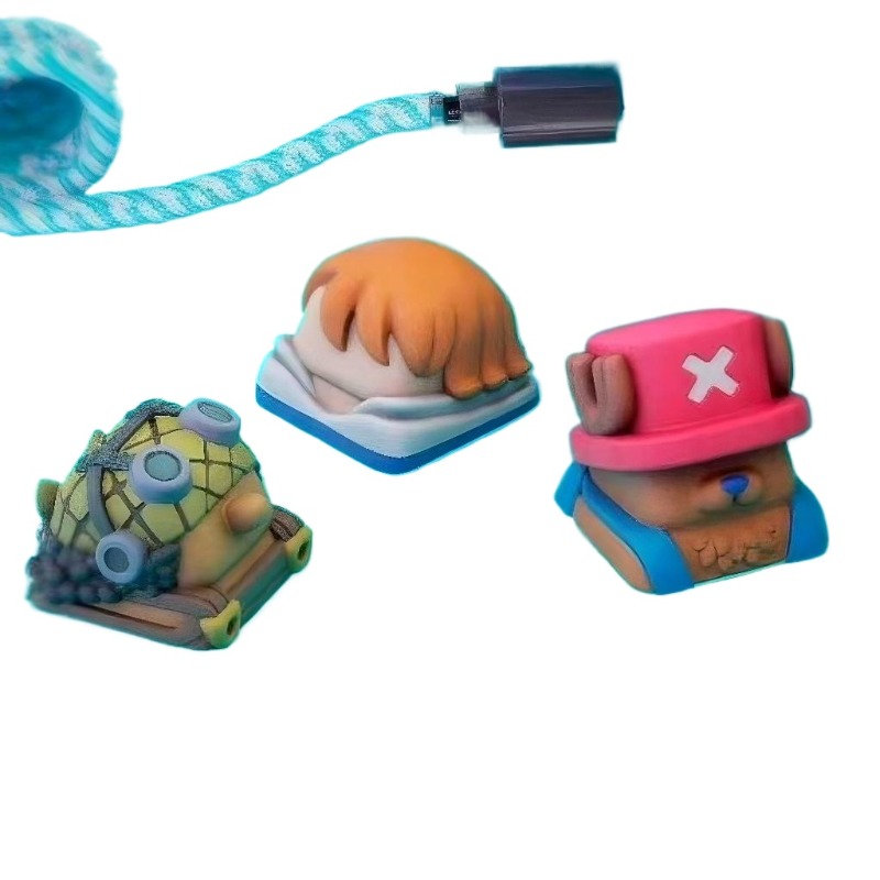 One Piece Chopper Nami anime d - 3D Printing Keyboard reseña y precio
