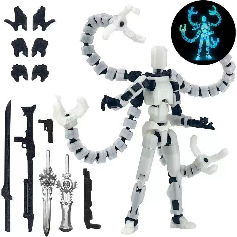 Figura de Acción T13 Impresa e - 3D Printing Titanium reseña y precio
