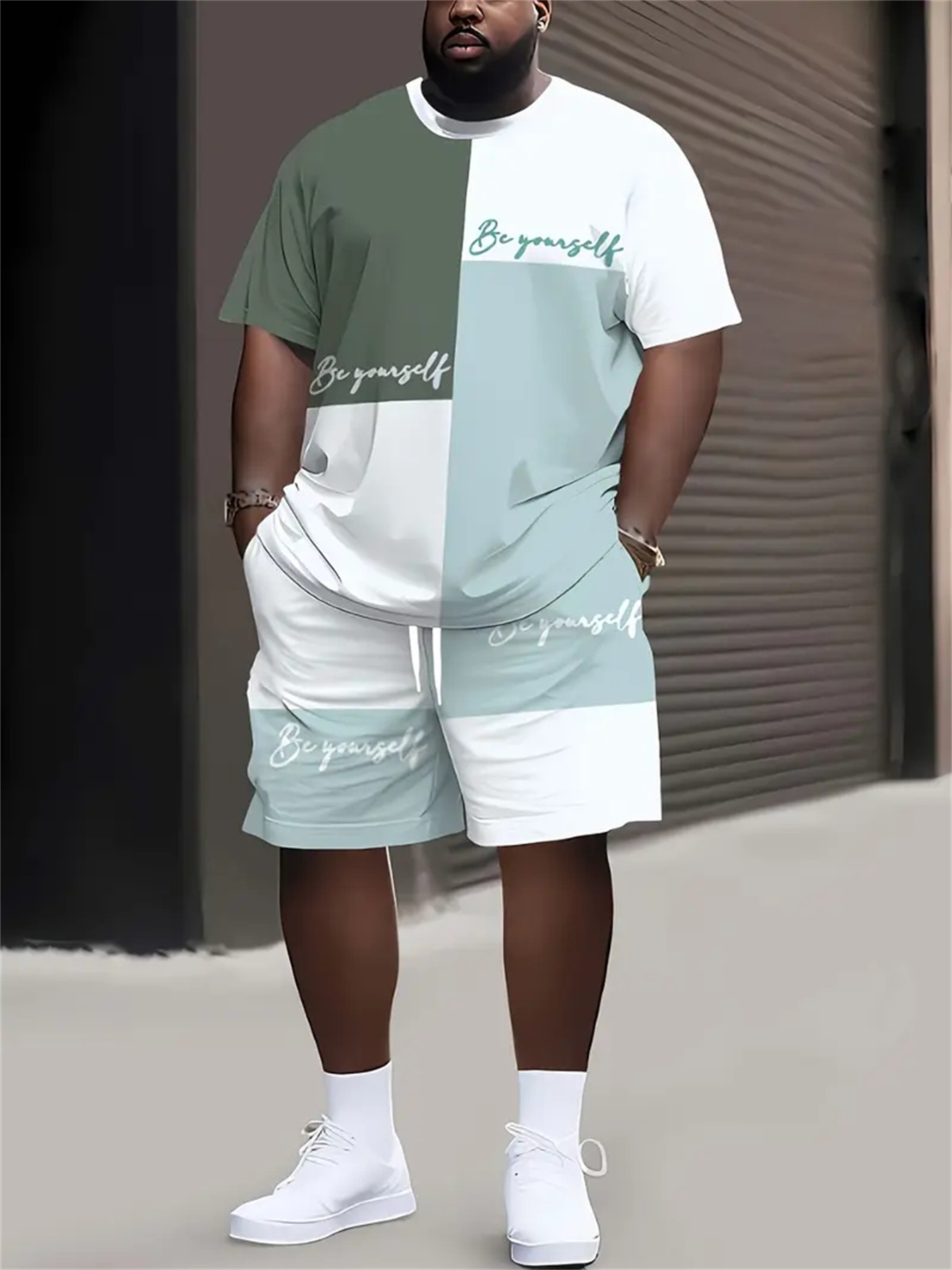 Conjunto de Verano para Hombre - 3D Printing Kpop reseña y precio