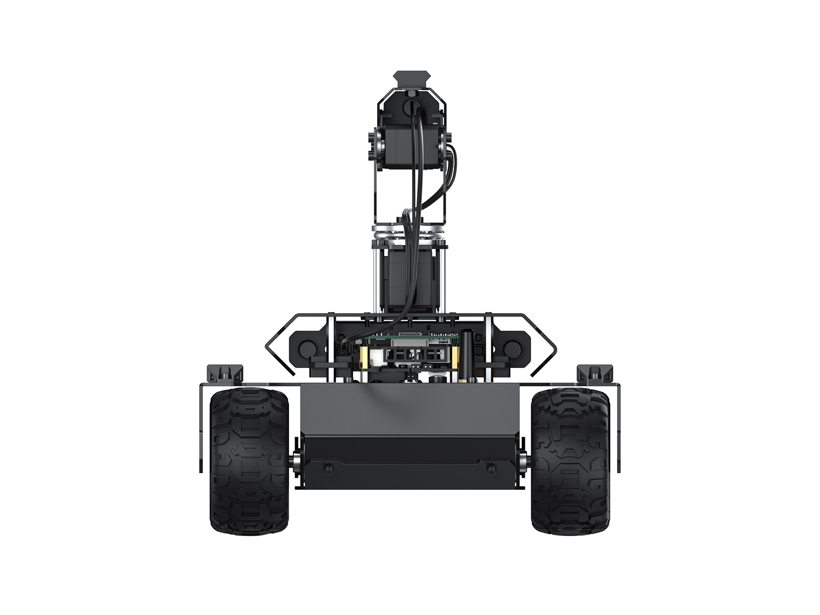 Waveshare Rover ROS 2 Robot 4W - Raspberry Pi 3D Print reseña y precio