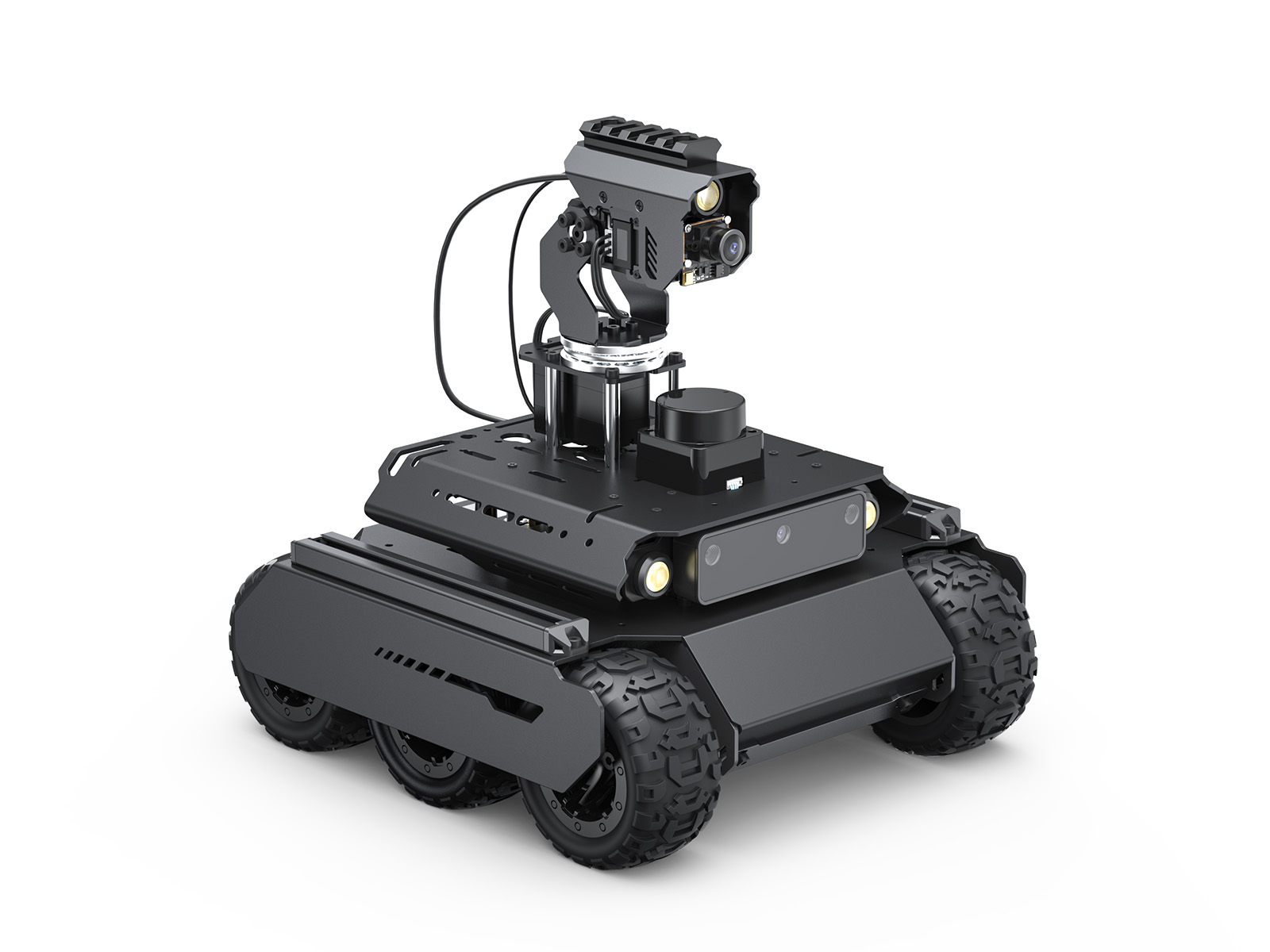 Waveshare Rover ROS 2 Robot 4W - Raspberry Pi 3D Print reseña y precio