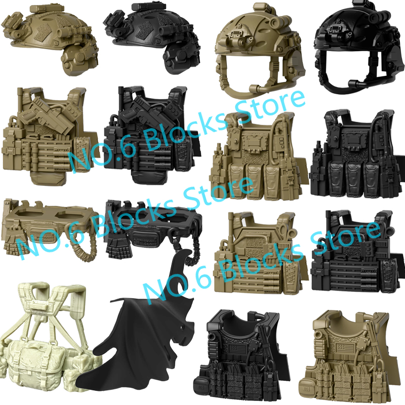 Accesorio para Figuras Militar - 3D Printing Lego Bricks reseña y precio
