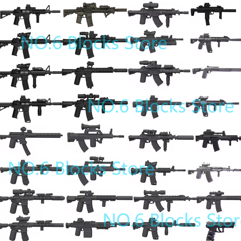 Accesorio para Figuras Militar - 3D Printing Lego Bricks reseña y precio