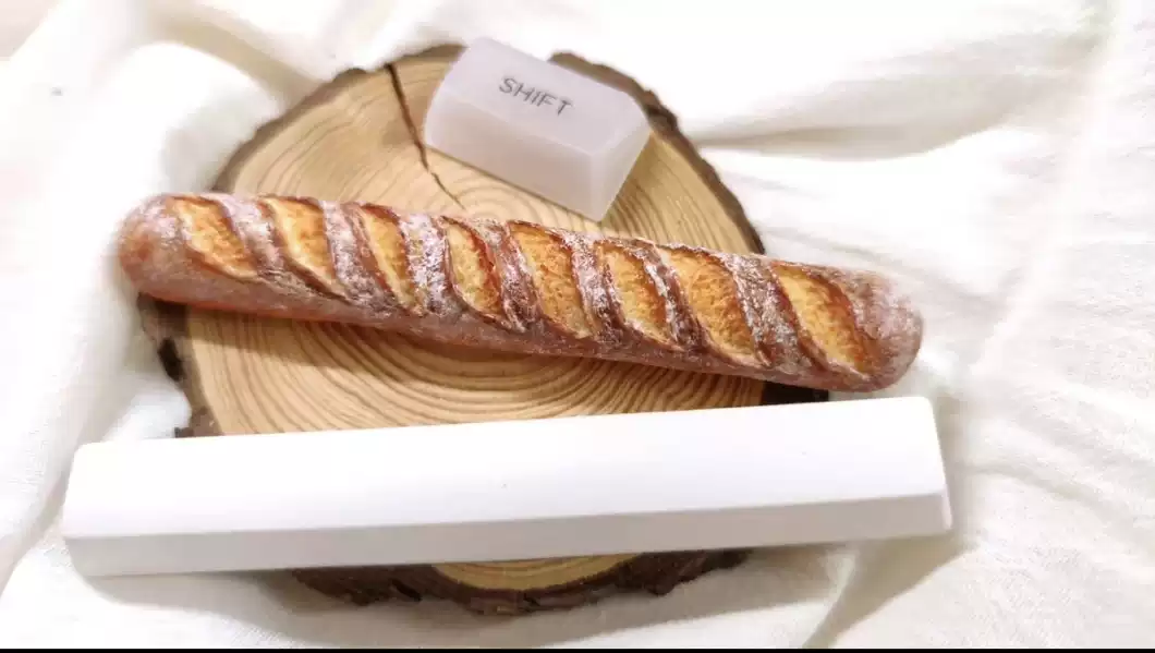 Tecla Baguette Food Artisan Sp - 3D Printing Keyboard reseña y precio