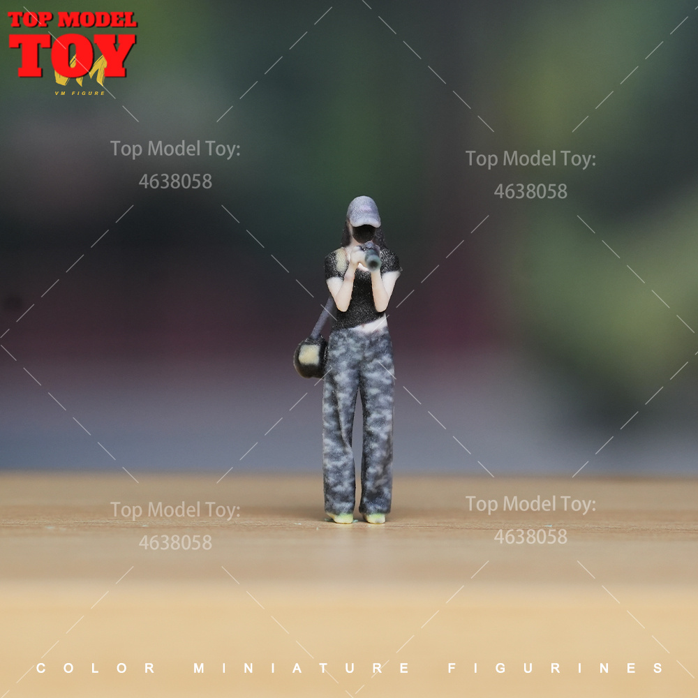 Fotógrafo a escala 1/64 1/87 1 - 3D Printing Foto reseña y precio