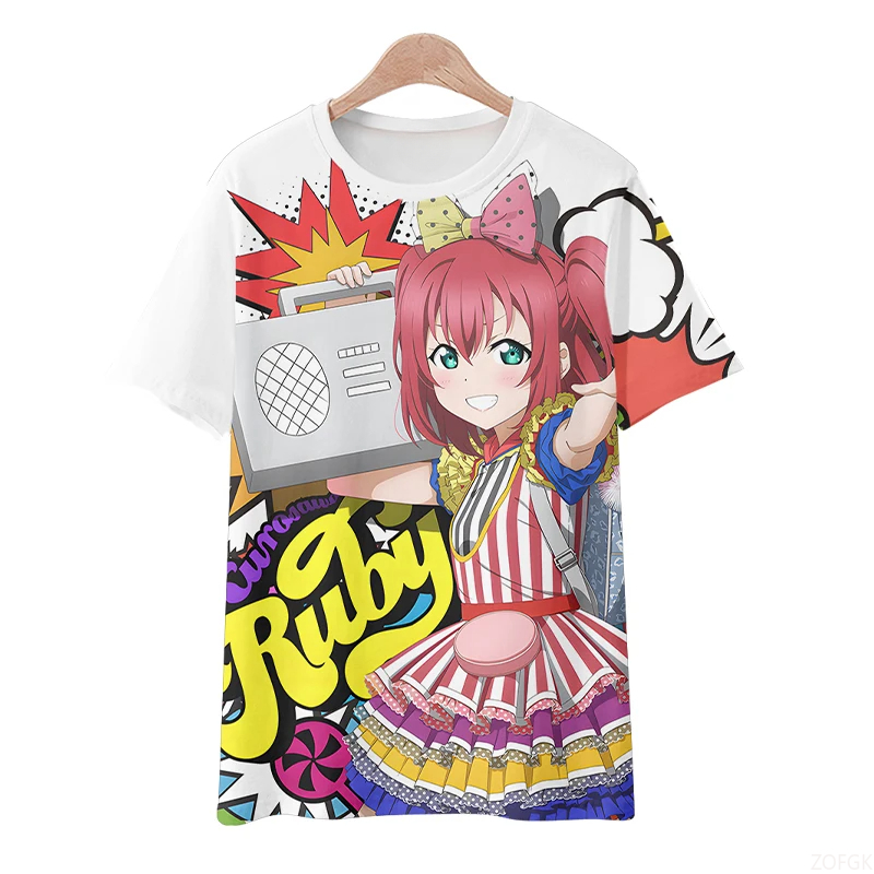 Nueva camiseta de manga corta  - 3D Printing Kpop reseña y precio