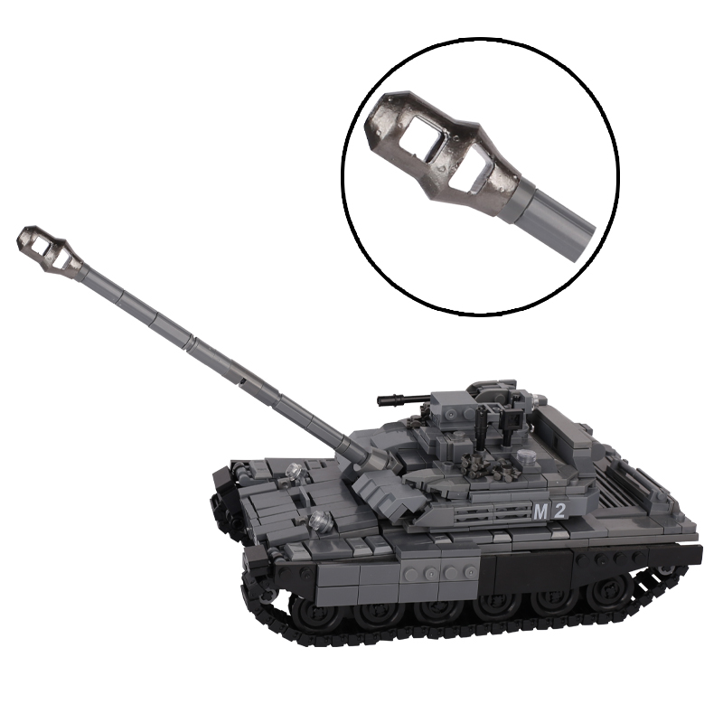 MOC WW2 cañón de tanque milita - 3D Printing Lego Bricks reseña y precio