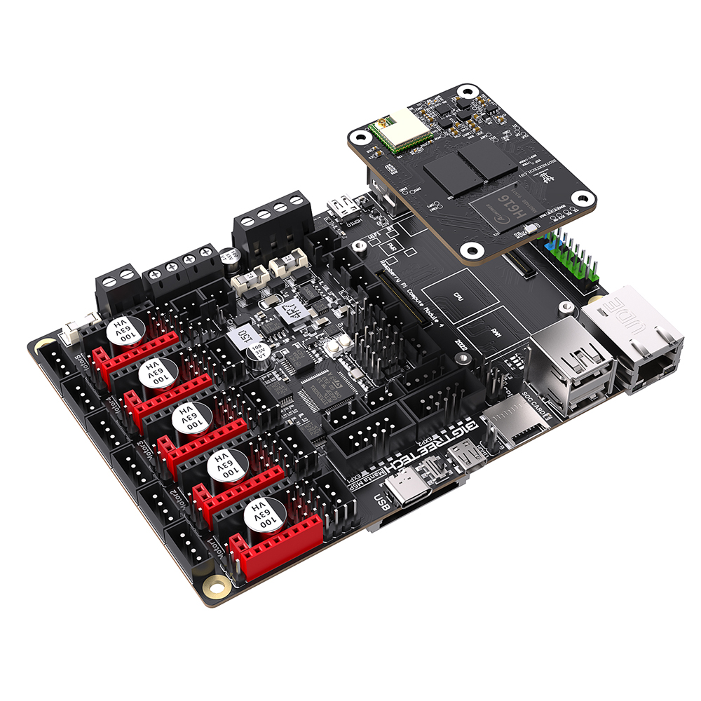 Placa base BIGTREETECH Manta M - Raspberry Pi 3D Print reseña y precio
